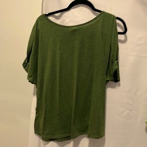 Green shirt